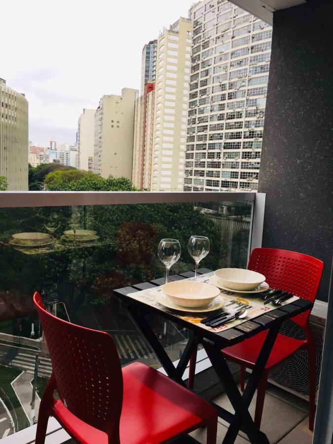 Studio Charmoso Com Terraco E Vista! São Paulo Exterior foto